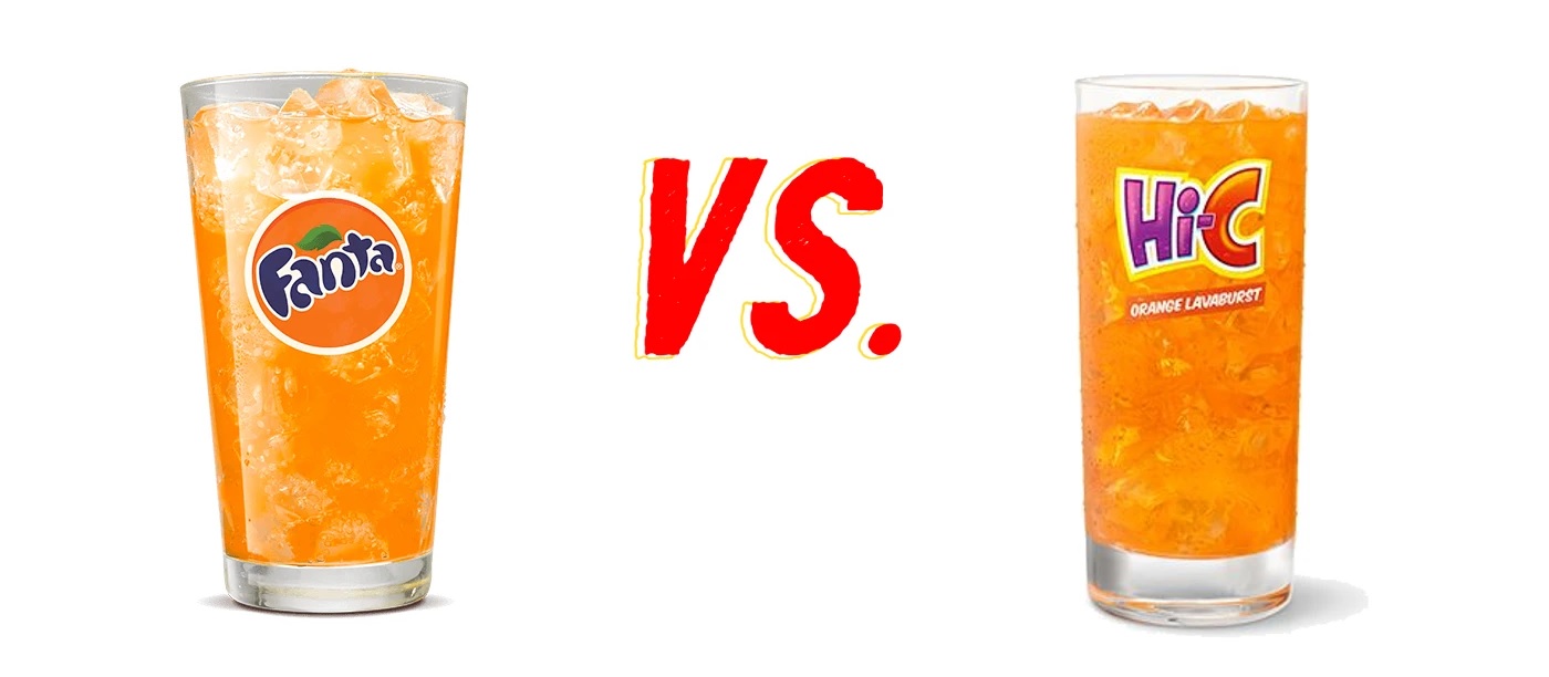 Fanta vs Hi‑C Orange